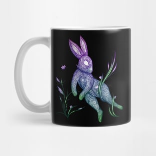 Rabbit Floral Mug